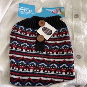 NEW Sweater dog beagle standard poodle 17 inches